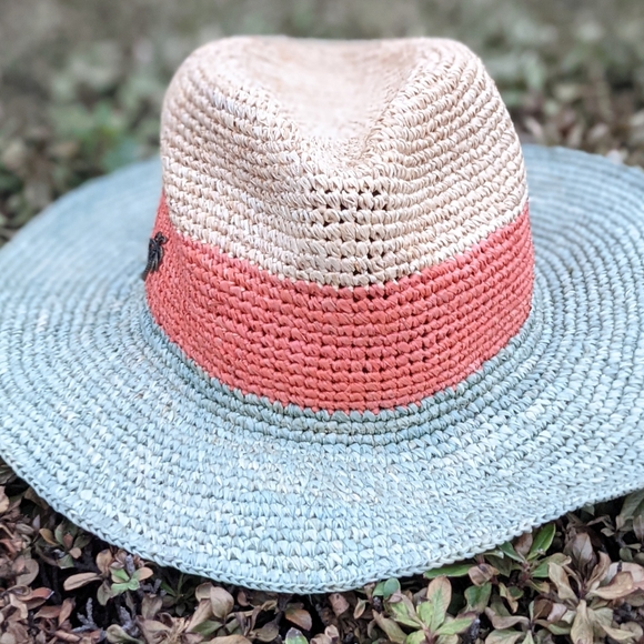 Sun N Sand woven hat tri-color - Picture 9 of 11
